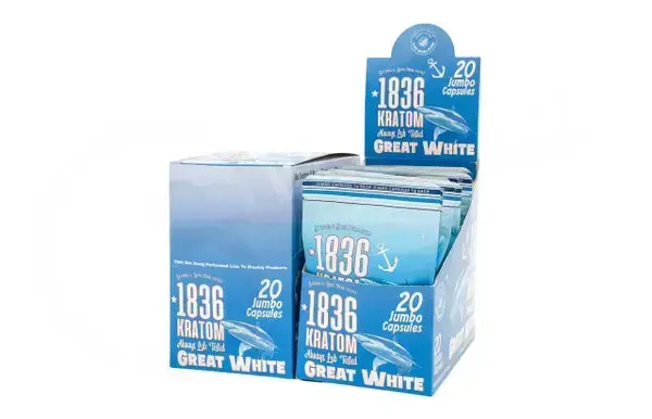 [Q-1079-01] 1836 20 JUMBO CAPSULE BAG (Great White)