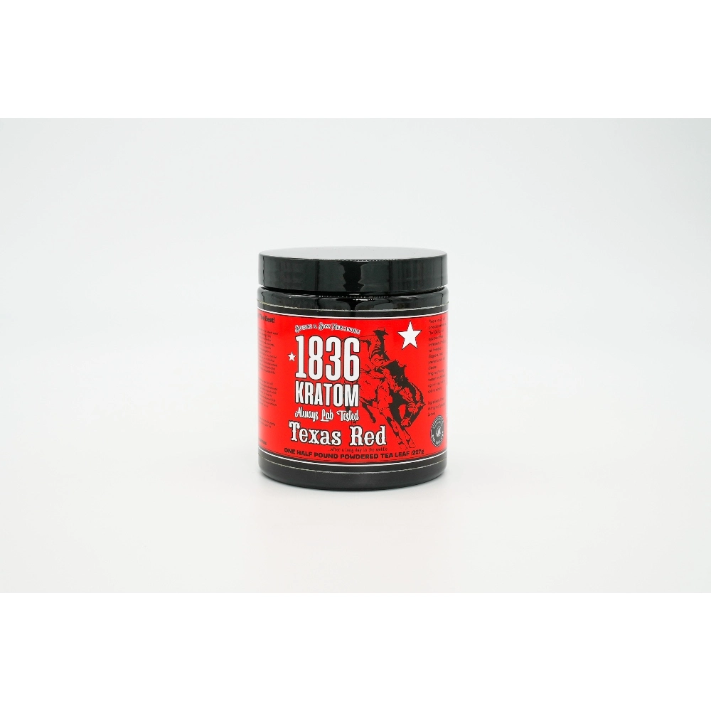 [Q-1082-01] 1836 8OZ KRATOM POWDERED LEAF TUBS (Great White)