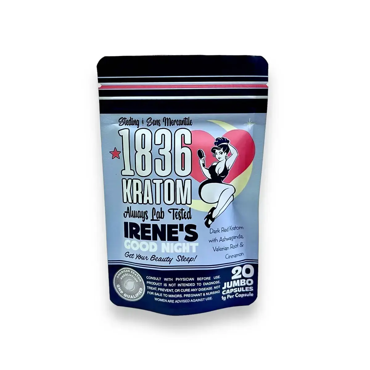 [Q-1091-02] 1836 SPECIALTY BLENDS 20 JUMBO CAPSULE (Irene's Good Night)