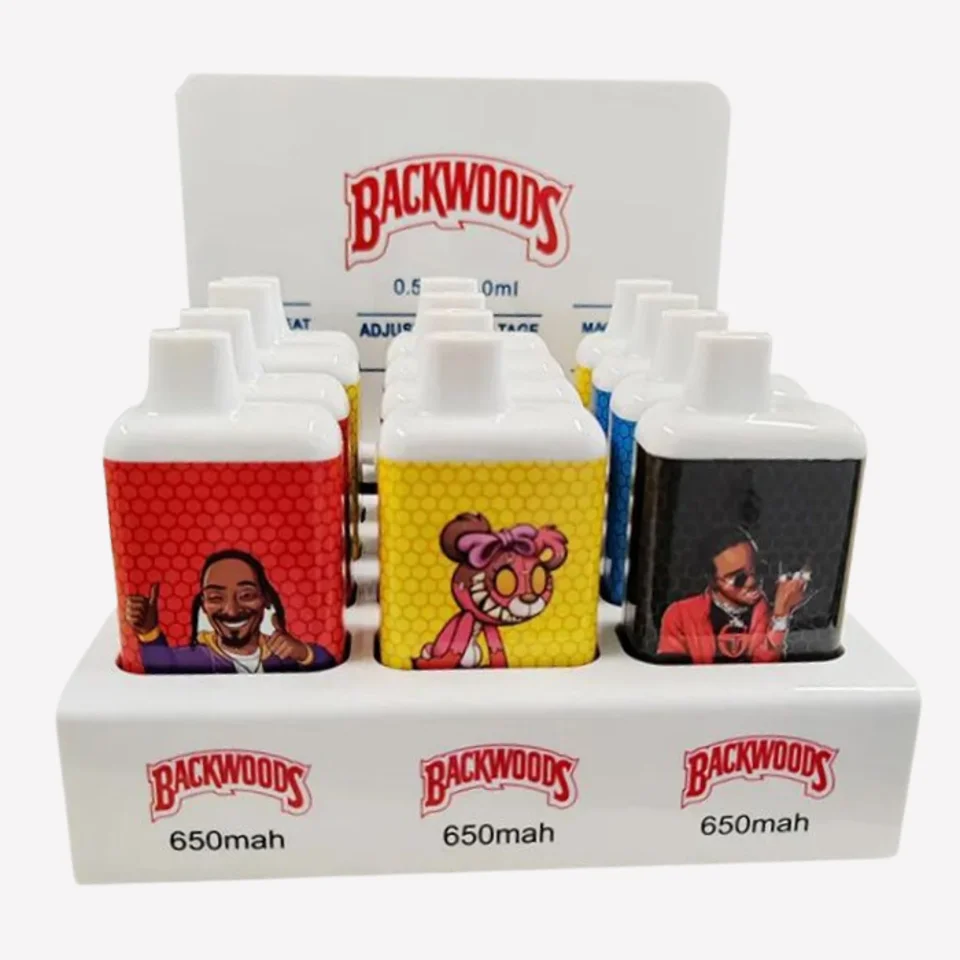 [Q-4711-02] 2G HIDEABLE CART BATTERY 12ct DISPLAY (Cookies Hip-Mod)