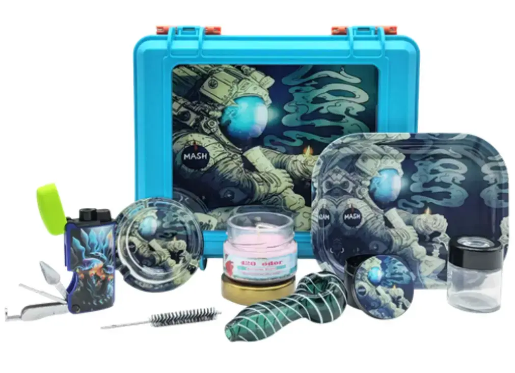 [T-1495-01] Aroma Candle Suitcase Kit (Design 4)