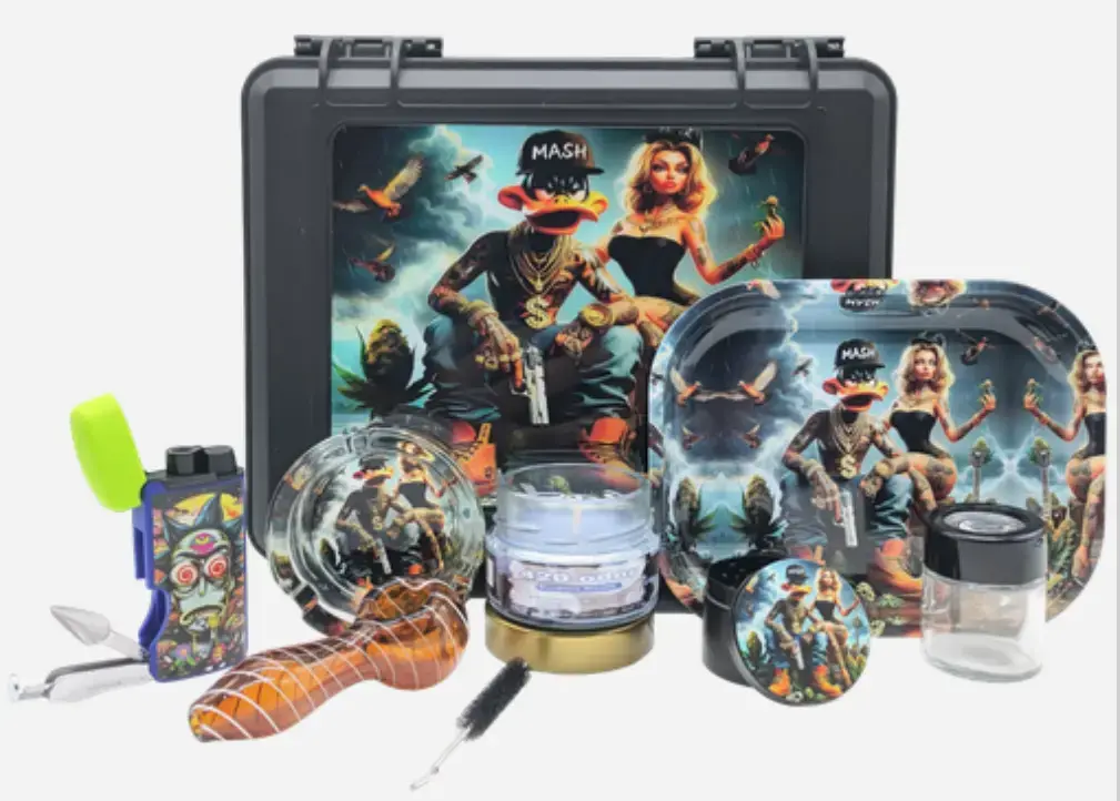 [T-1495-02] Aroma Candle Suitcase Kit (Design 5)