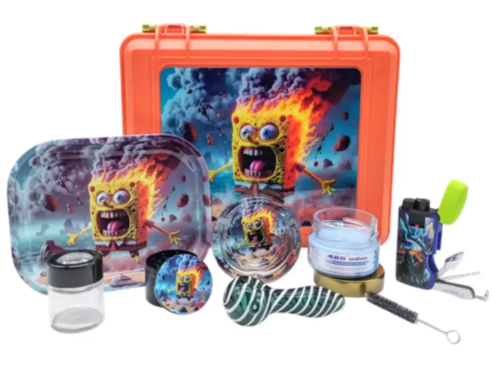[T-1495-07] Aroma Candle Suitcase Kit (Design 7)
