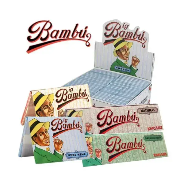 [T-1545-02] Big Bambu Rolling Papers (Pure Hemp)