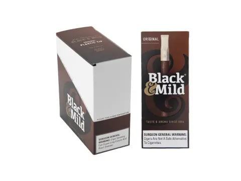 [T-1561-01] Black & Mild 5PK 10CT A Box (Original FT 110MM)