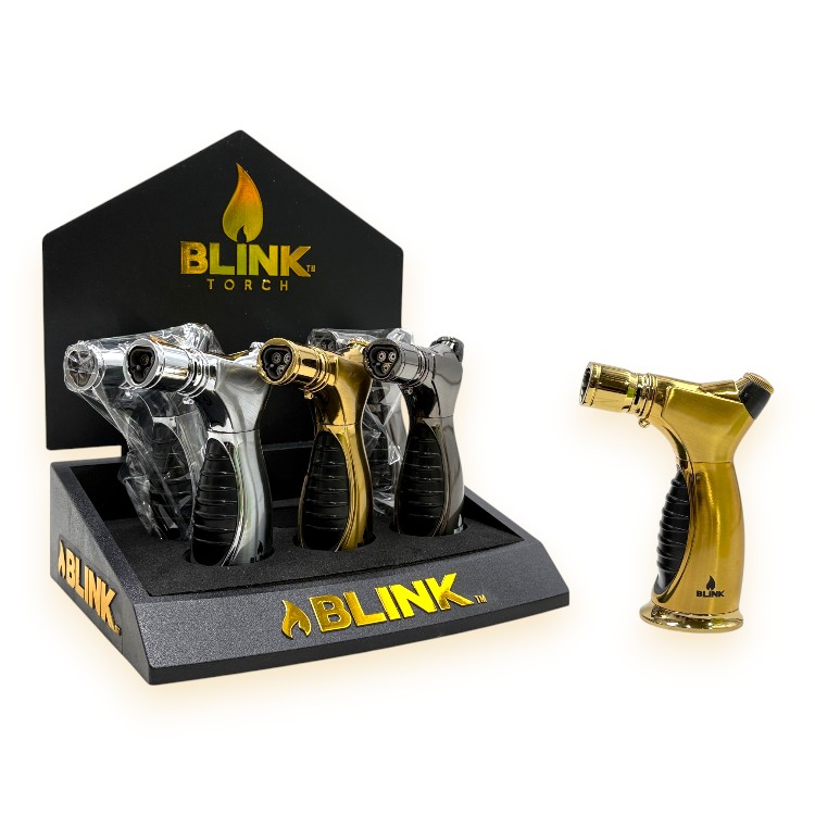 BLINK DECO JAMBO TRIPLE FLAME TORCH 6PK DISPLAY