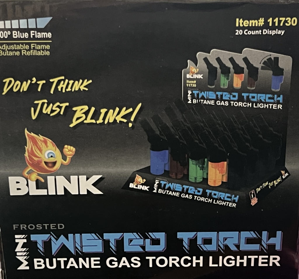 BLINK MINI FROSTED TWISTED TORCH 20ct