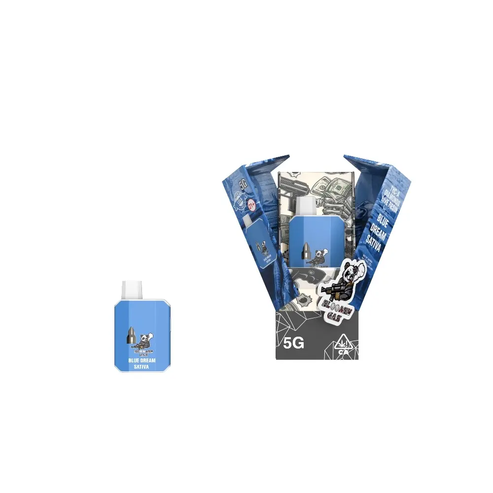 BLOOMN GAS DIAMONDS LIVE RESIN 5G Disposable 5pk Box