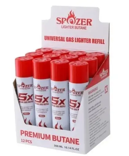 [Q-4294-03] BUTANE GAS LIGHTER REFILL 300ML (5X)