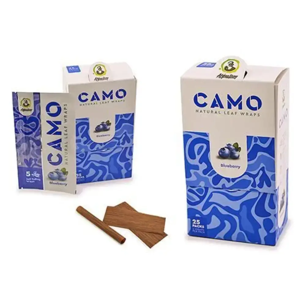 [Q-1544-16] CAMO LEAF WRAP 25/5PK (SWEET)