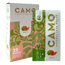 [Q-1544-09] CAMO LEAF WRAP 25/5PK (Guava)