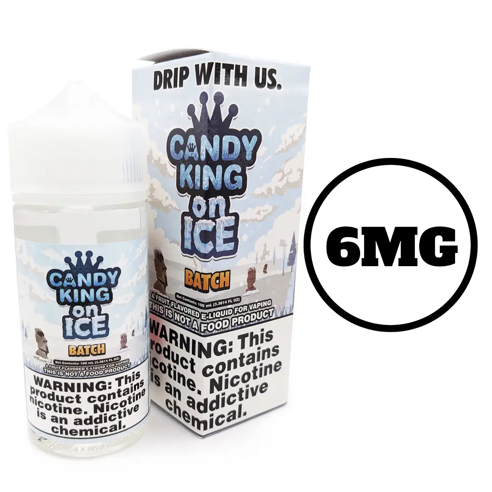 [Q-1545-30] CANDY KING 100ML (6mg, Batch Ice)