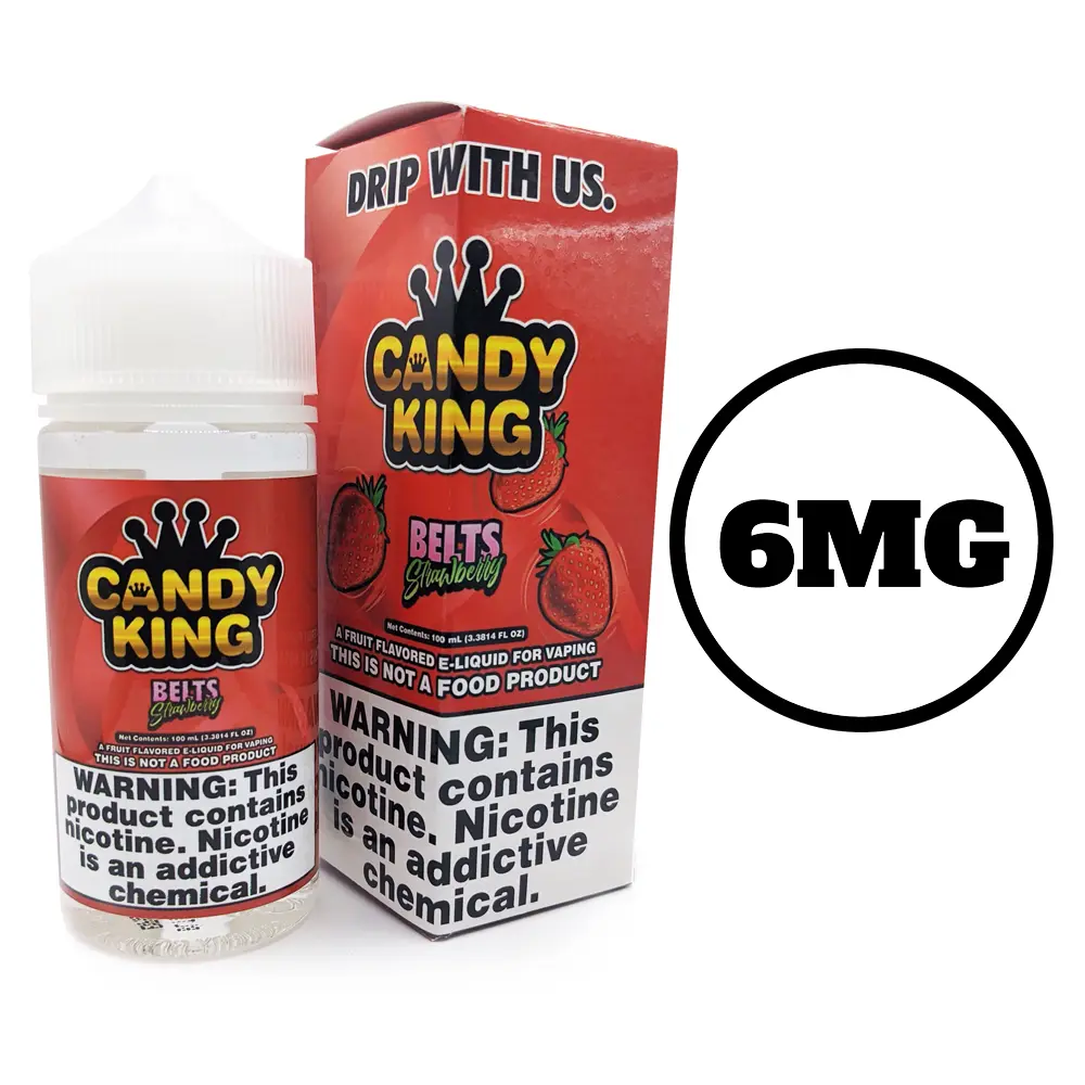 [Q-1545-04] CANDY KING 100ML (6mg, Belts)