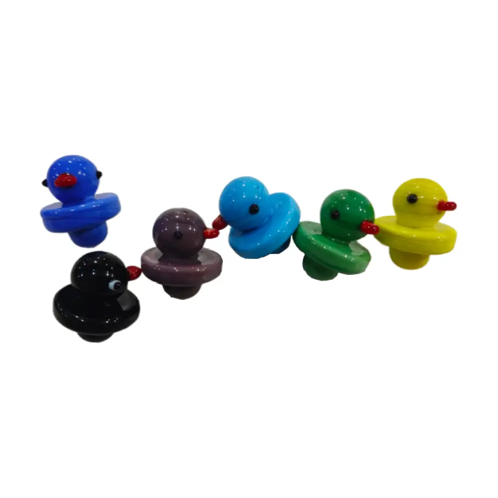 [Q-4226-10] CARB CAP 3PK (GLASS DUCK)