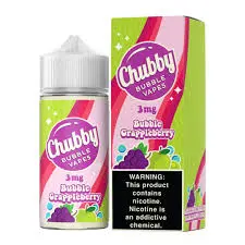 [Q-1597-11] CHUBBY BUBBLE 100ML (3MG, Bubble Grapleberry)