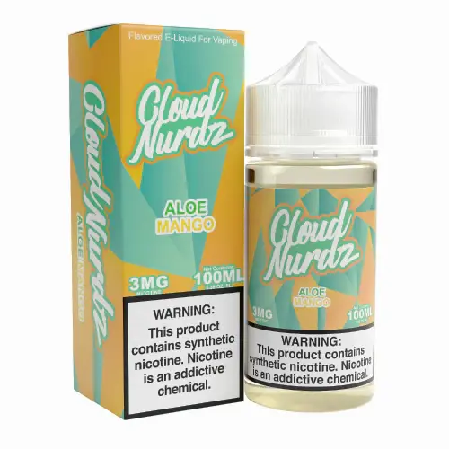 [Q-1625-29] CLOUD NURDZ 100ML (3mg, Aloe Mango)