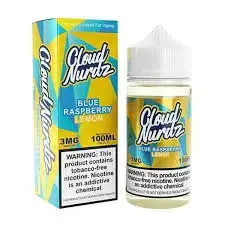 [Q-1625-11] CLOUD NURDZ 100ML (6mg, Blue Raspberry Lemon)