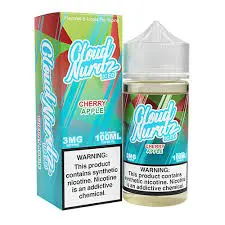 [Q-1626-33] CLOUD NURDZ ICED 100ML (3mg, Cherry Apple)