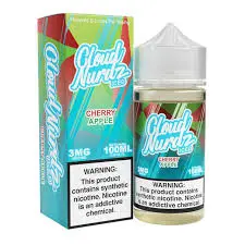 [Q-1626-35] CLOUD NURDZ ICED 100ML (6mg, Cherry Apple)