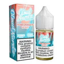 [Q-1628-05] CLOUD NURDZ SALTS ICED 30ML (50MG, Pomegranate Berry)