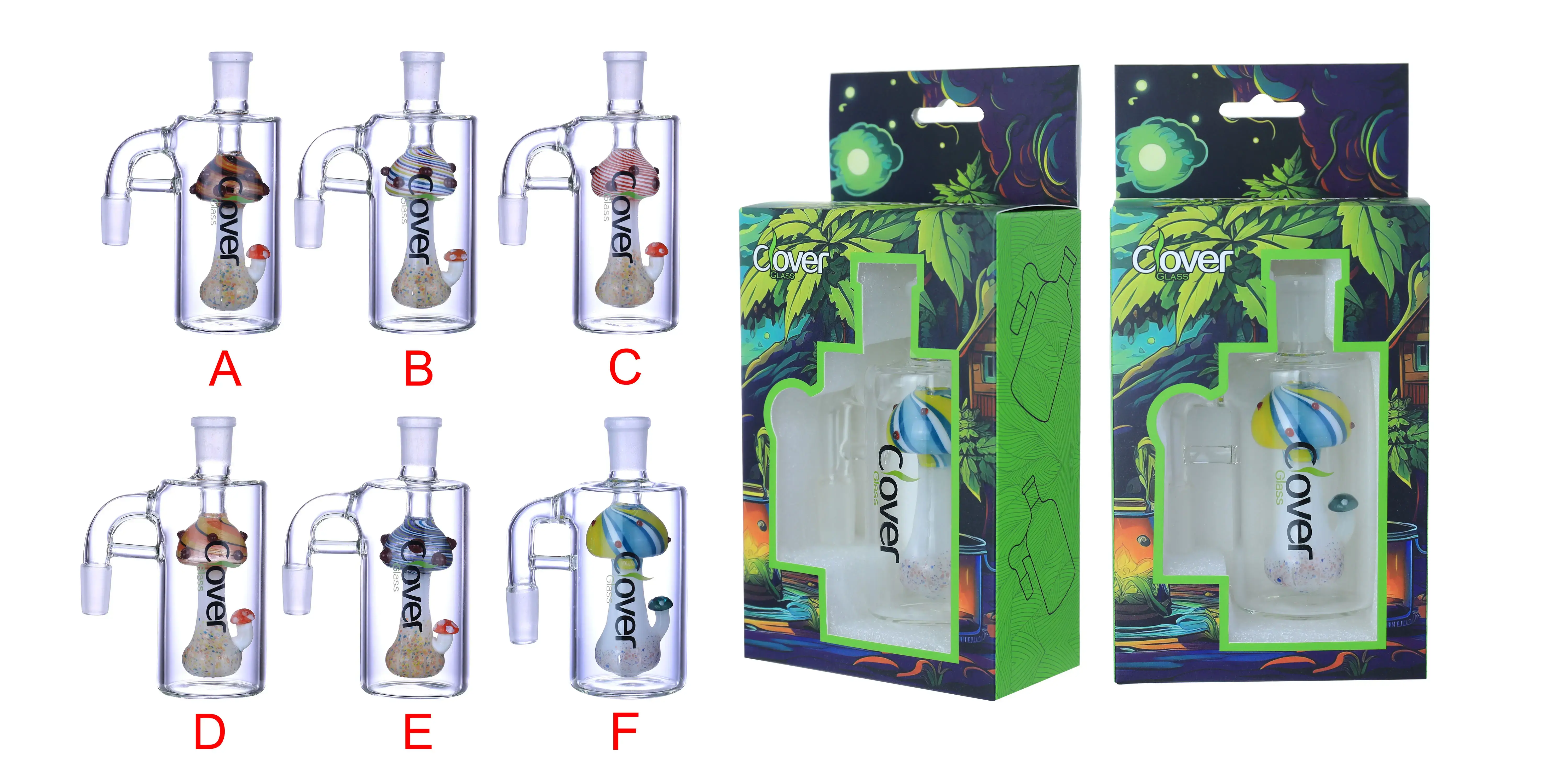 [T-1387-06] Clover Ash Catcher 14mm (WPG-97)