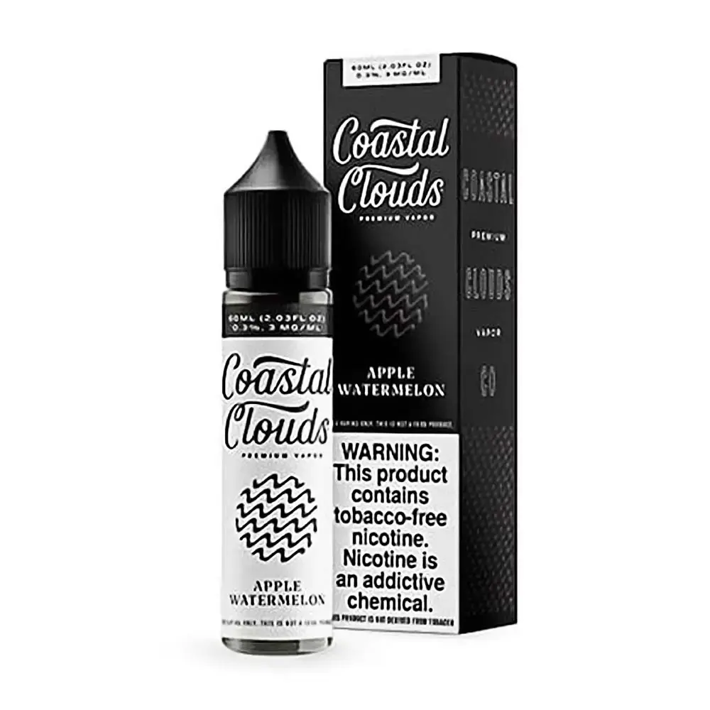 [Q-1630-07] COASTAL CLOUDS 60ML (0mg, Apple Watermelon)