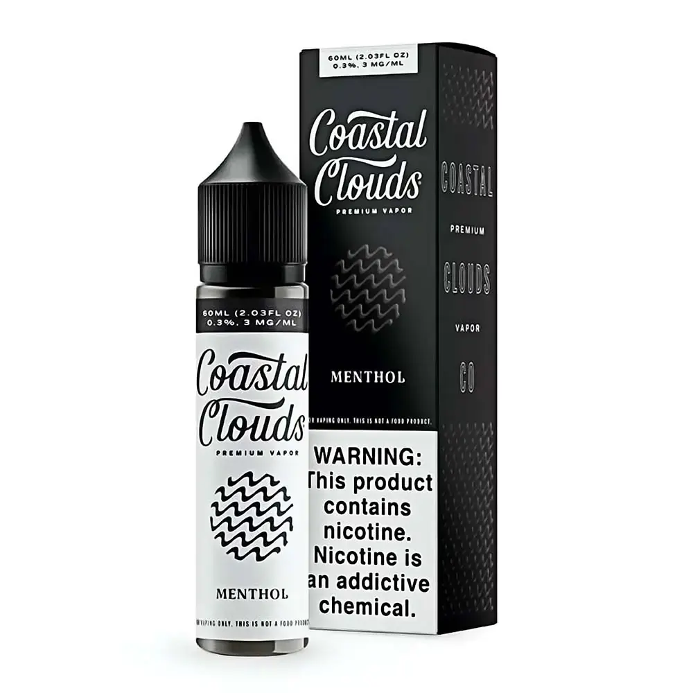 [Q-1630-75] COASTAL CLOUDS 60ML (0mg, Menthol)