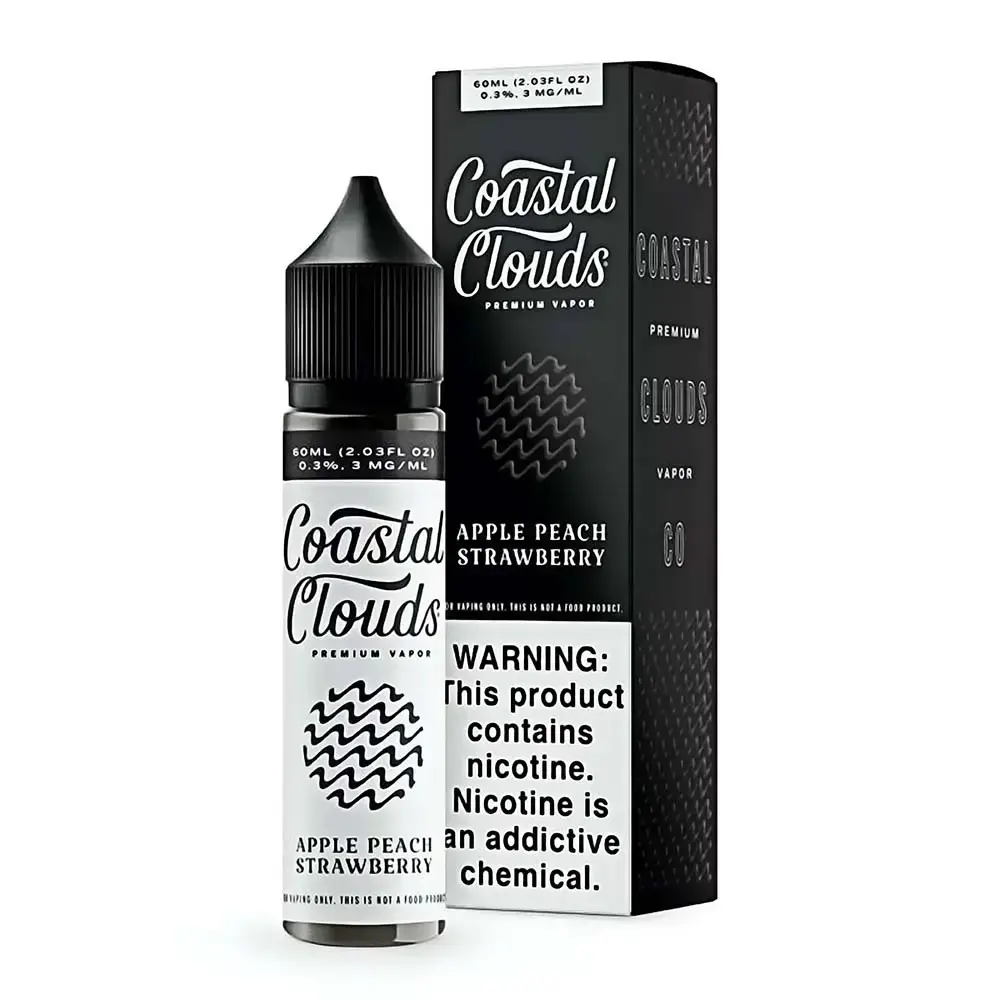 [Q-1630-79] COASTAL CLOUDS 60ML (0mg, Iced Passion Fruit Orange Guava)