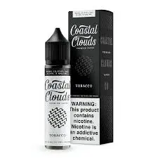 [Q-1630-68] COASTAL CLOUDS 60ML (6mg, Tobacco)
