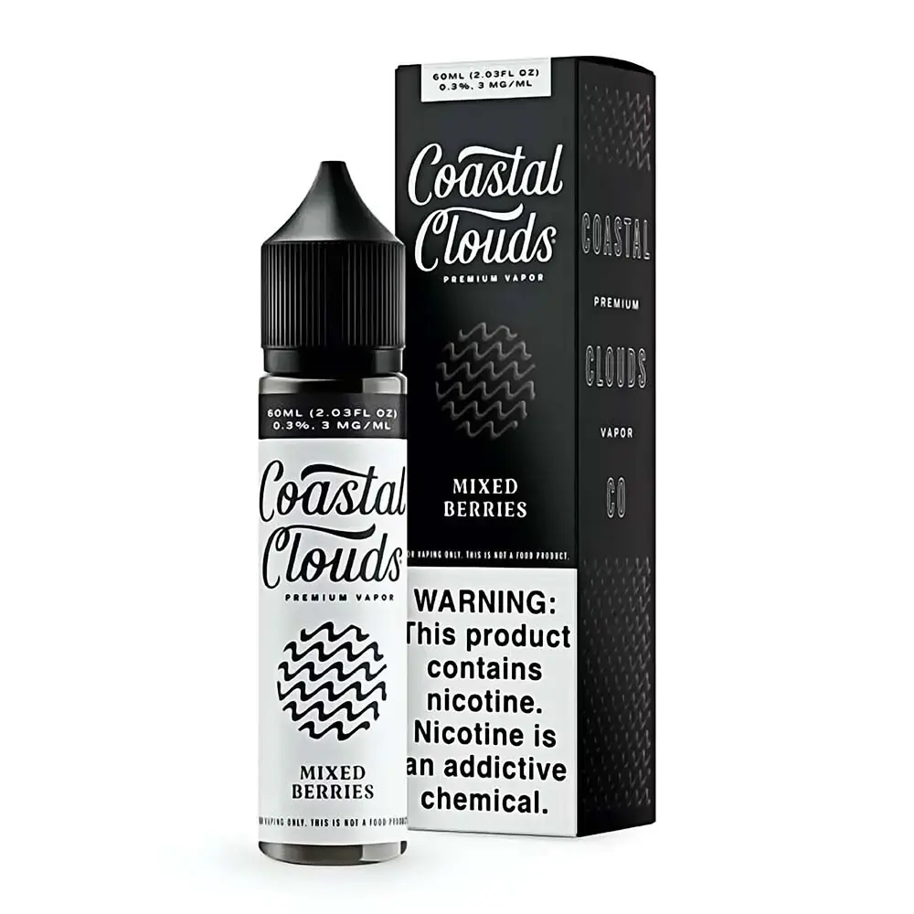 [Q-1630-71] COASTAL CLOUDS 60ML (6mg, Mixed Berries)