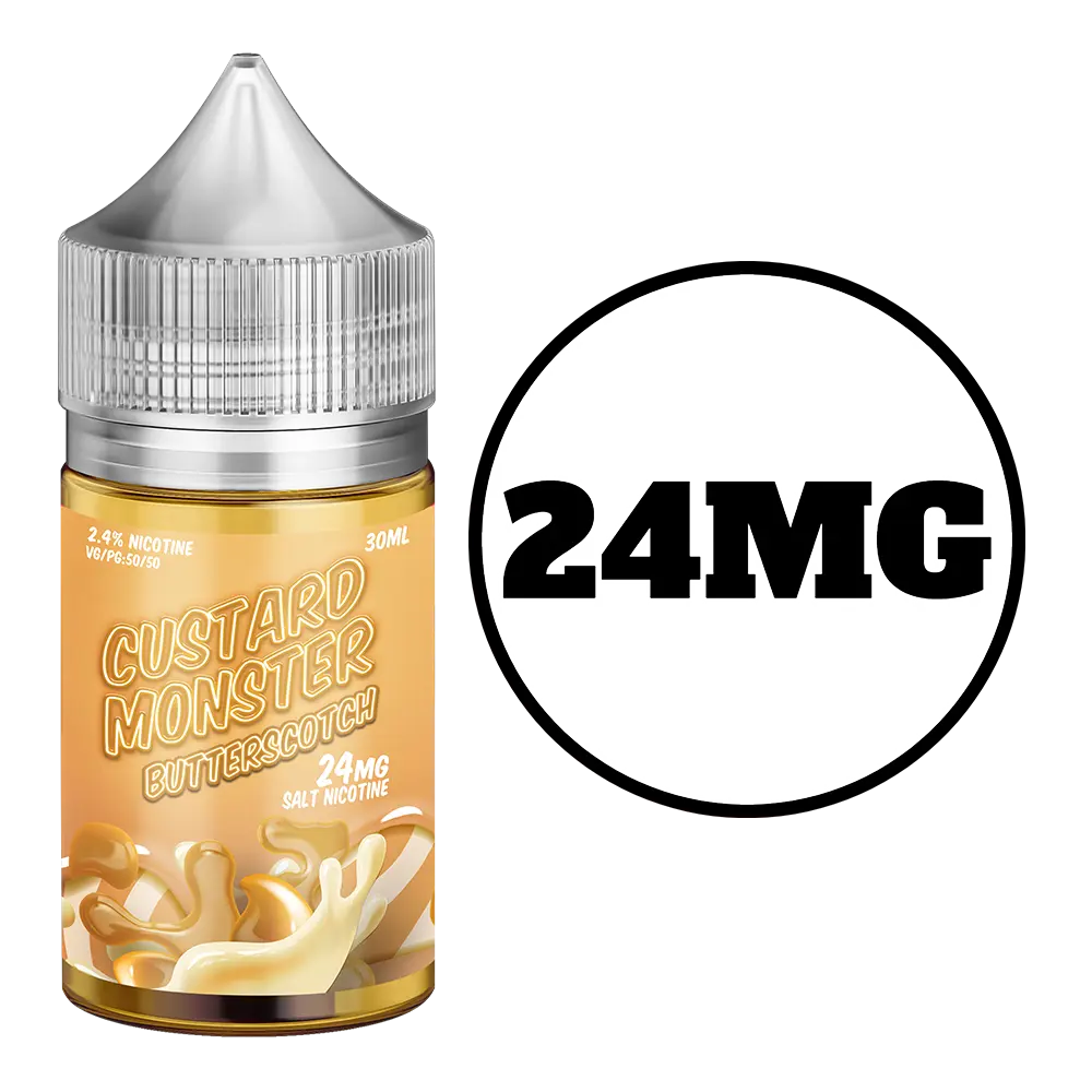 [Q-1671-07] CUSTARD MONSTER SALT 30ML (24MG, Butter Scotch)