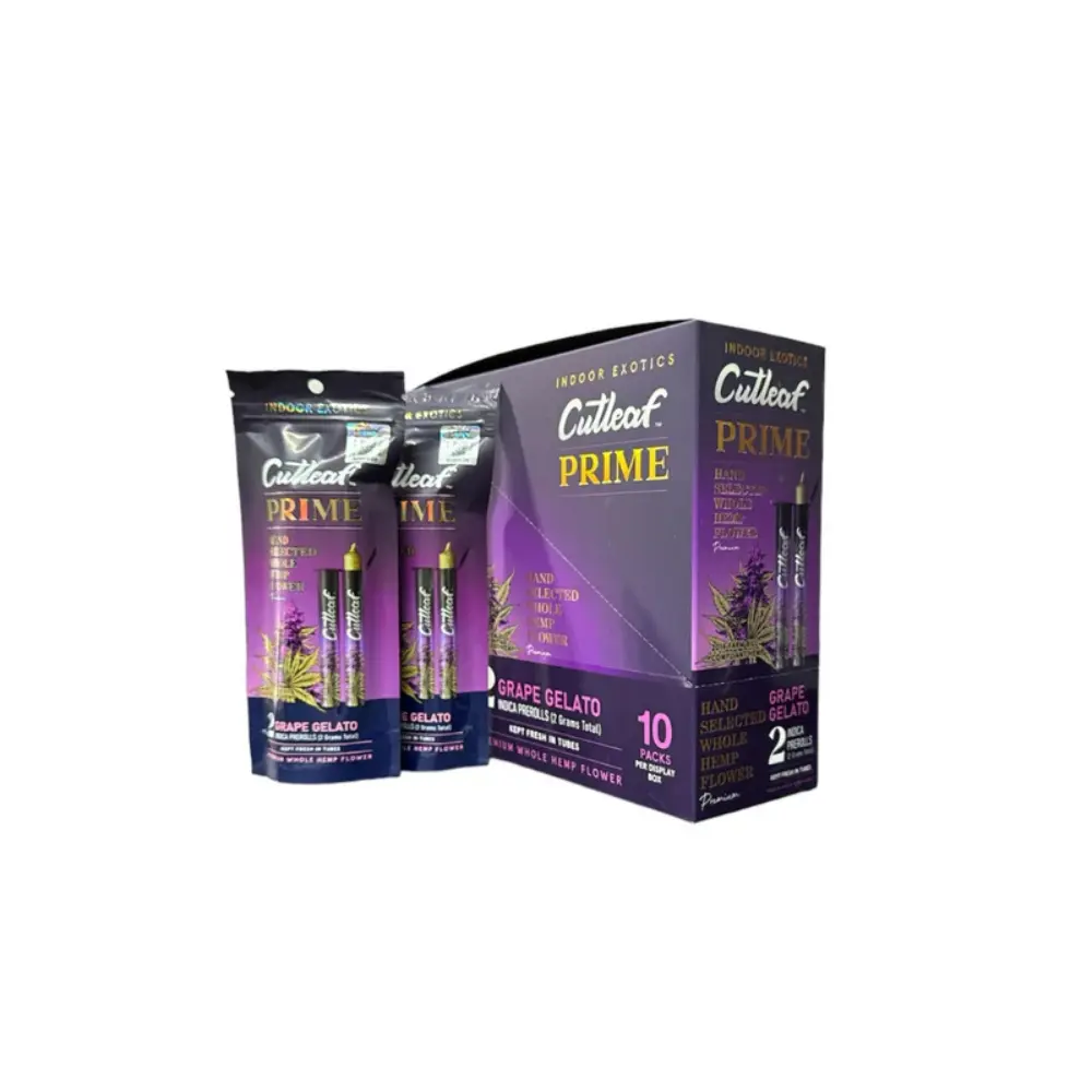 [T-1032-03] CUTLEAF PRIME PRE-ROLLS 2CT (Grape Gelato)