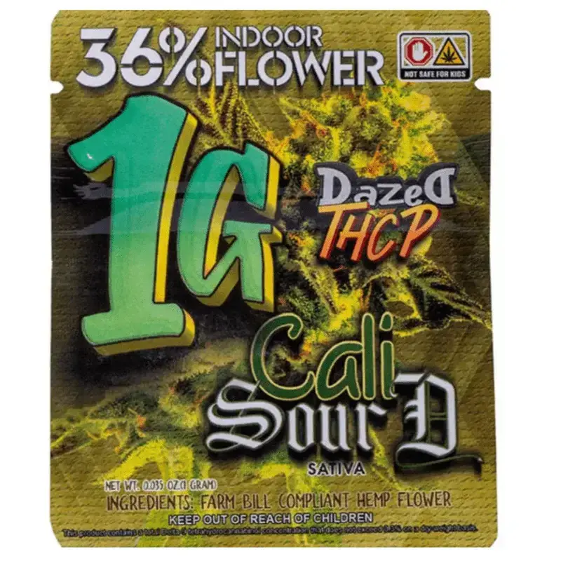 [Q-4832-01] Dazed 1G Flower Dispenser THC-P 24CT (Cali Sour D)