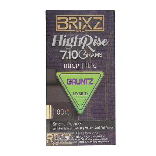 [T-1040-02] DAZED BRIXZ 7G HIGH RISE THCP | HHC (Harleq OG)