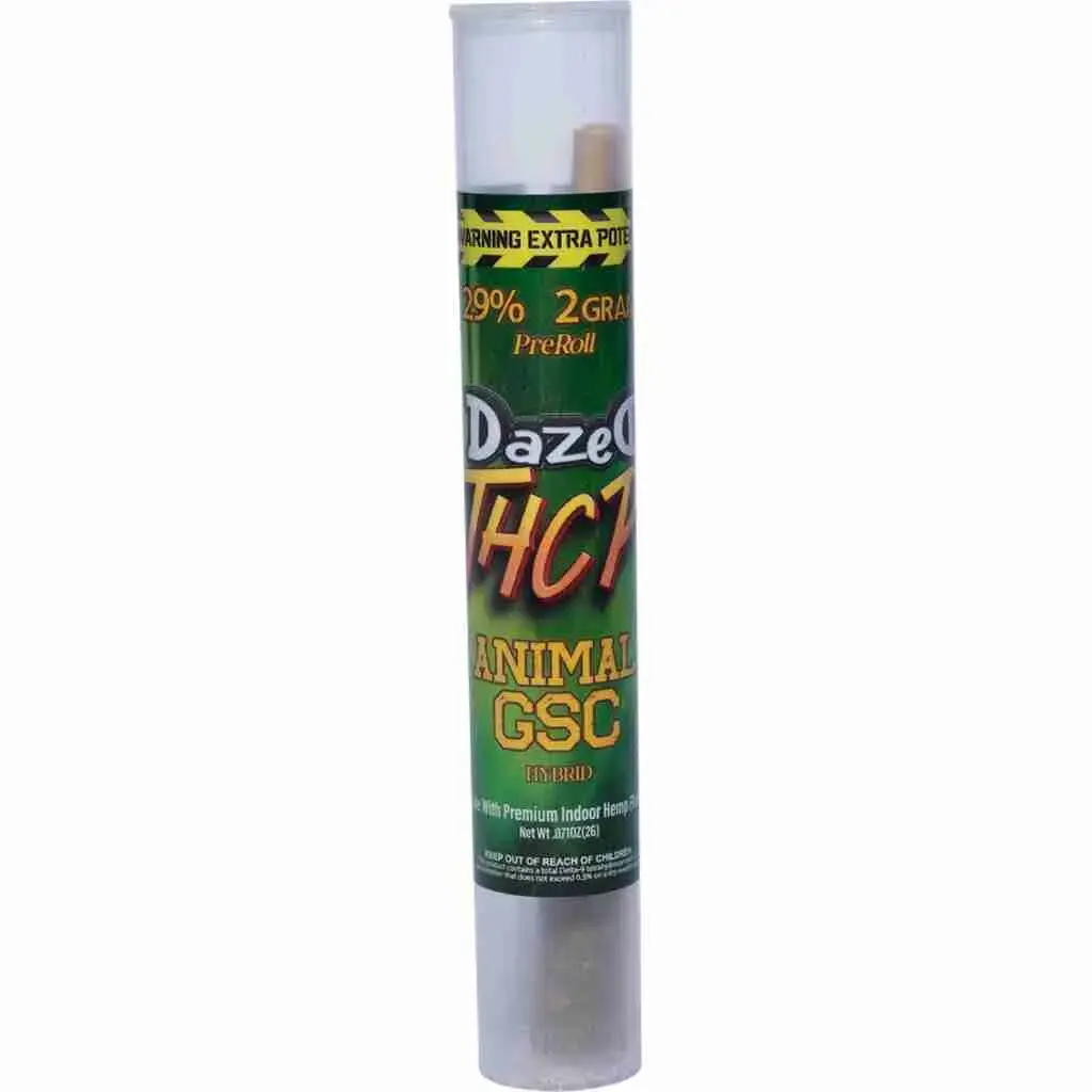 [Q-4833-03] Dazed PreRoll 2G THC-P 30CT (Animal CSC)