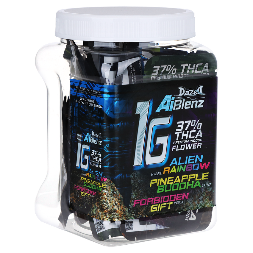 [T-1430-07] Dazed THC-A Flower 30ct 1G (Gen 1 Assorted Strains)