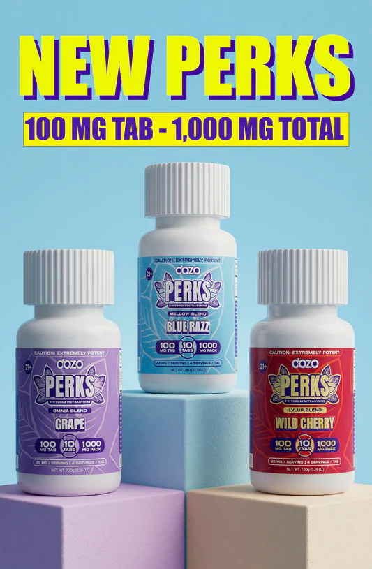 [T-1603-03] DOZO Perks 10 Tablet 100mg (Wild Cherry)
