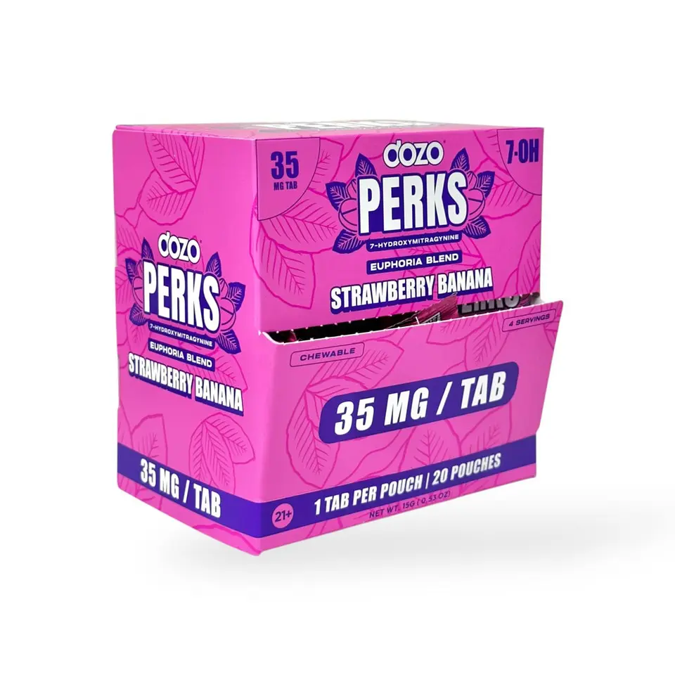 [T-1335-01] DOZO PERKS 1CT 35MG 7-HYDROXYMITRAGYNINE (CHILL BERRY | MELLOW BLEND)