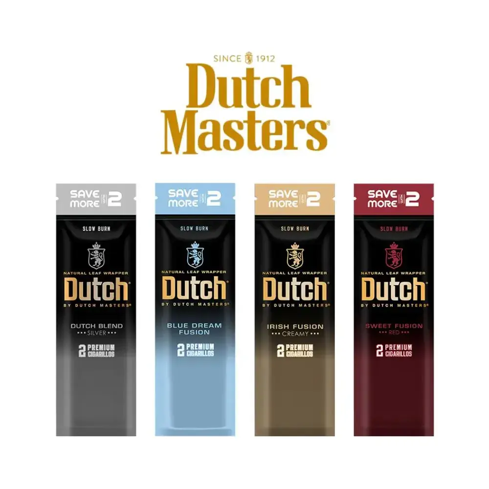 [T-1533-10] Dutch Masters Fusion 2/$1.29 Display of 30 (Java Fusion)