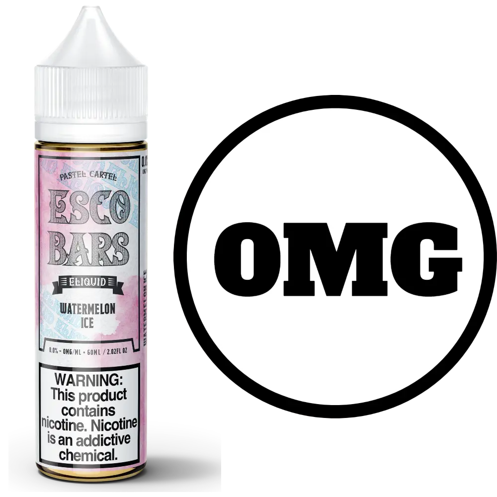 [Q-1909-07] ESCO BARS JUICE 60ML (0mg, Watermelon Ice)