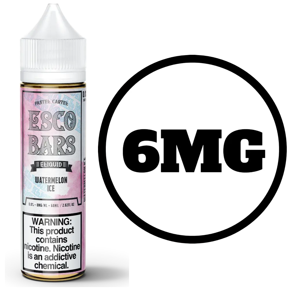 [Q-1909-09] ESCO BARS JUICE 60ML (6mg, Watermelon Ice)