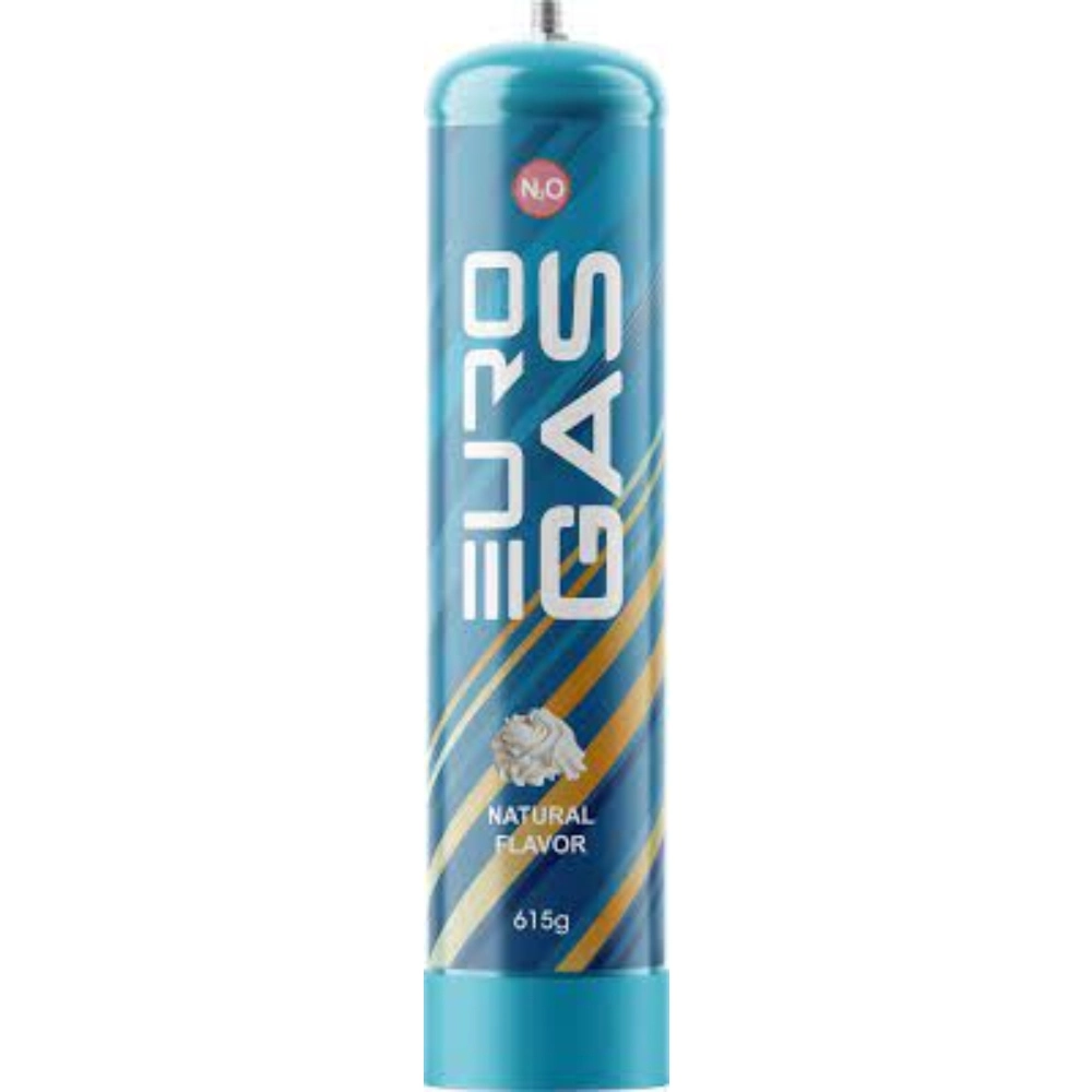EURO GAS CREAM WHIPPED NATURAL 615G 6PK