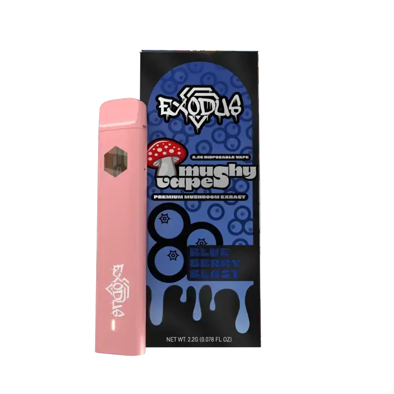[Q-4331-04] EXODUS Mushroom Disposable Vape 2.2G (Blueberry Blast)