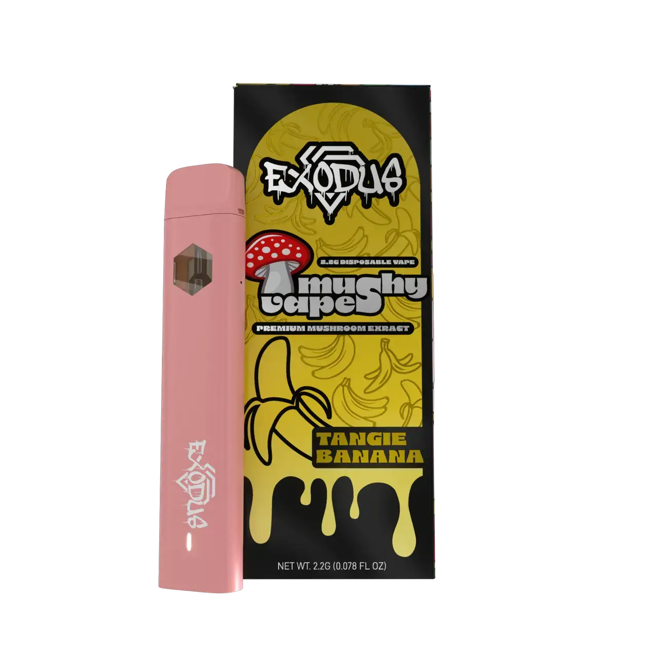 [Q-4331-05] EXODUS Mushroom Disposable Vape 2.2G (Tangie Banana)