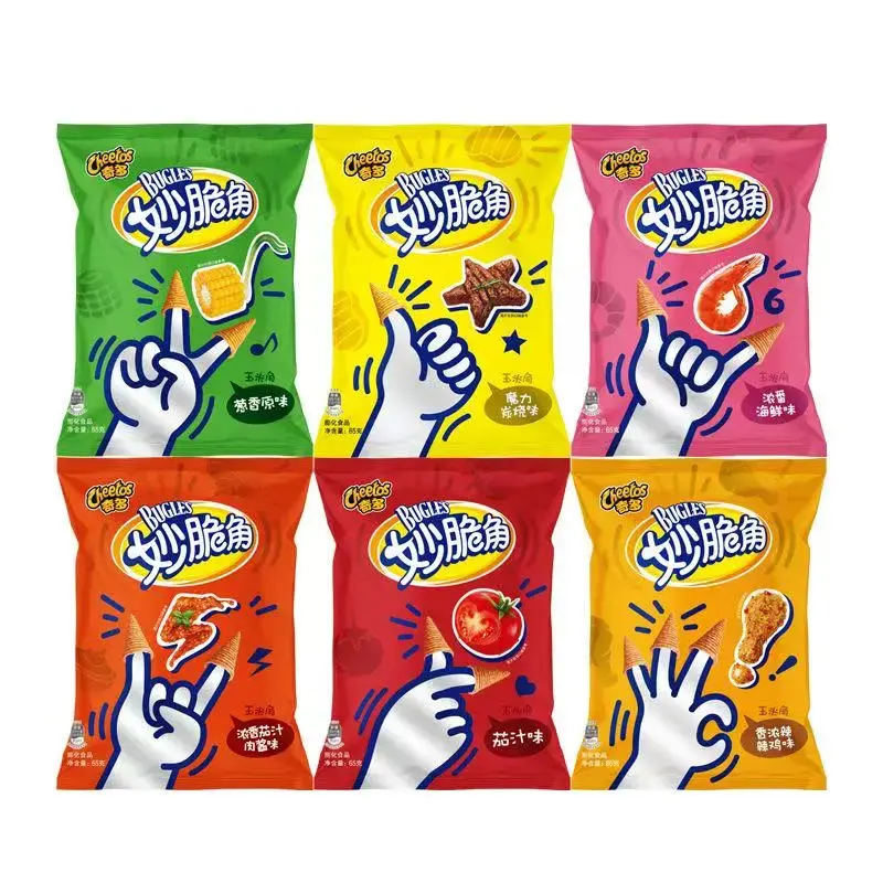 [Q-4900-05] Exotic Chips Cheetos Bugles 65G 4PK (Labester)