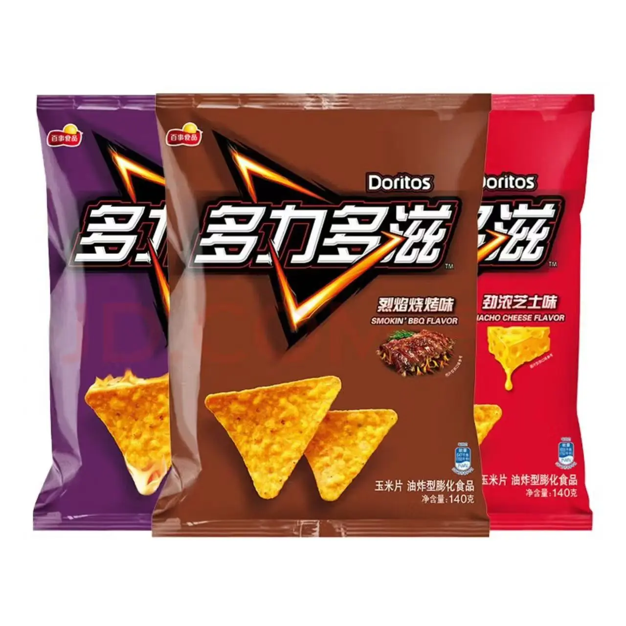 [Q-4895-01] Exotic Chips Doritos 68G 4PK (Nacho Cheese)