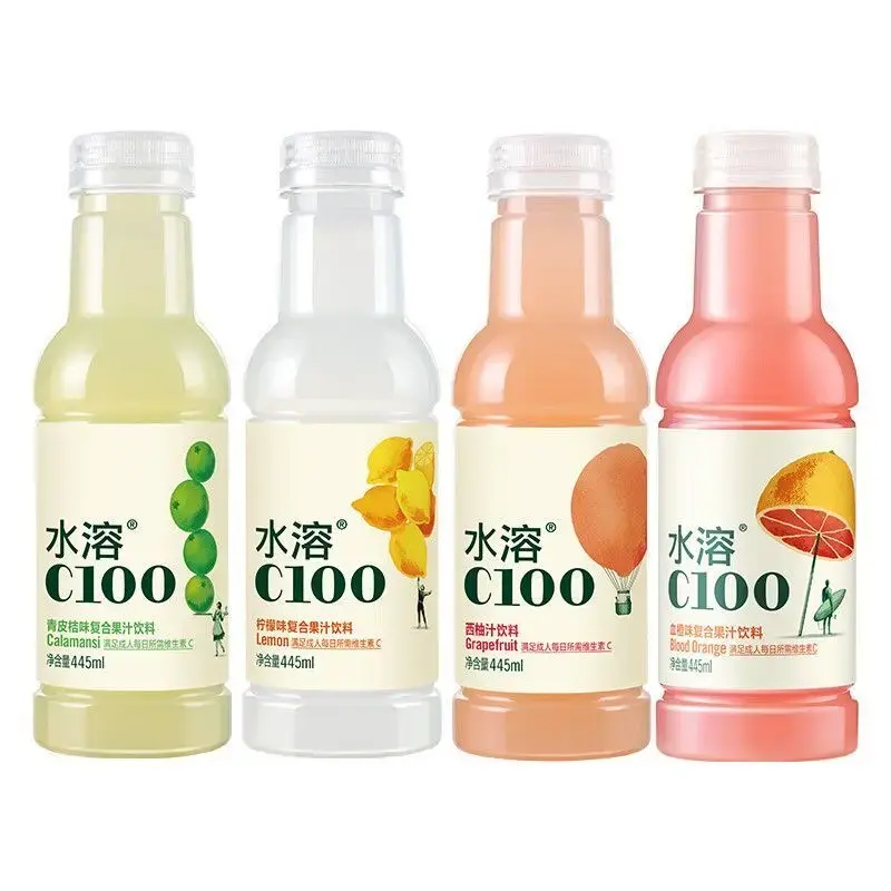 [Q-5005-01] Exotic Drink C100 455ml 15PK (Lemon)