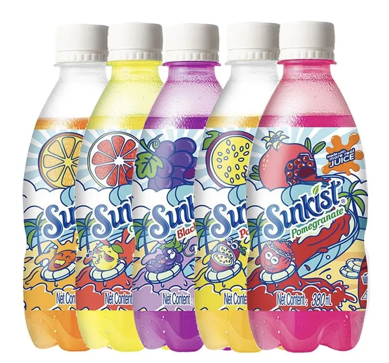 [Q-5000-06] Exotic Drink Sunkist 380ml 15PK (Black Currant)