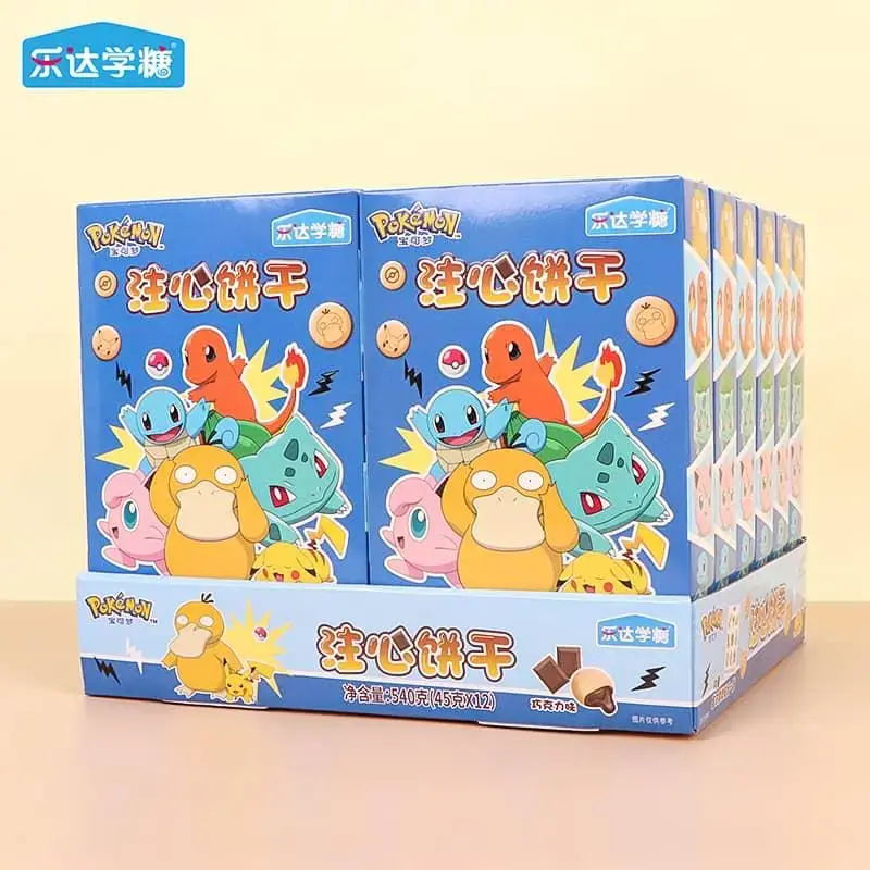 [Q-4948-02] Exotic Pokémon Biscuit-1 52G 12PK (CHOCOLATE)