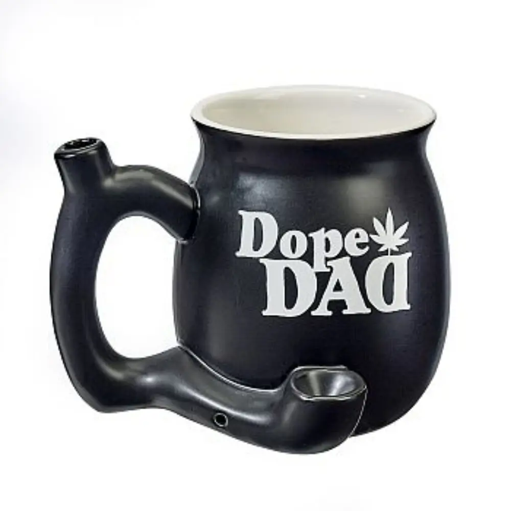[Q-1956] FC MUG (DOPE DAD (WHITE PRINT))